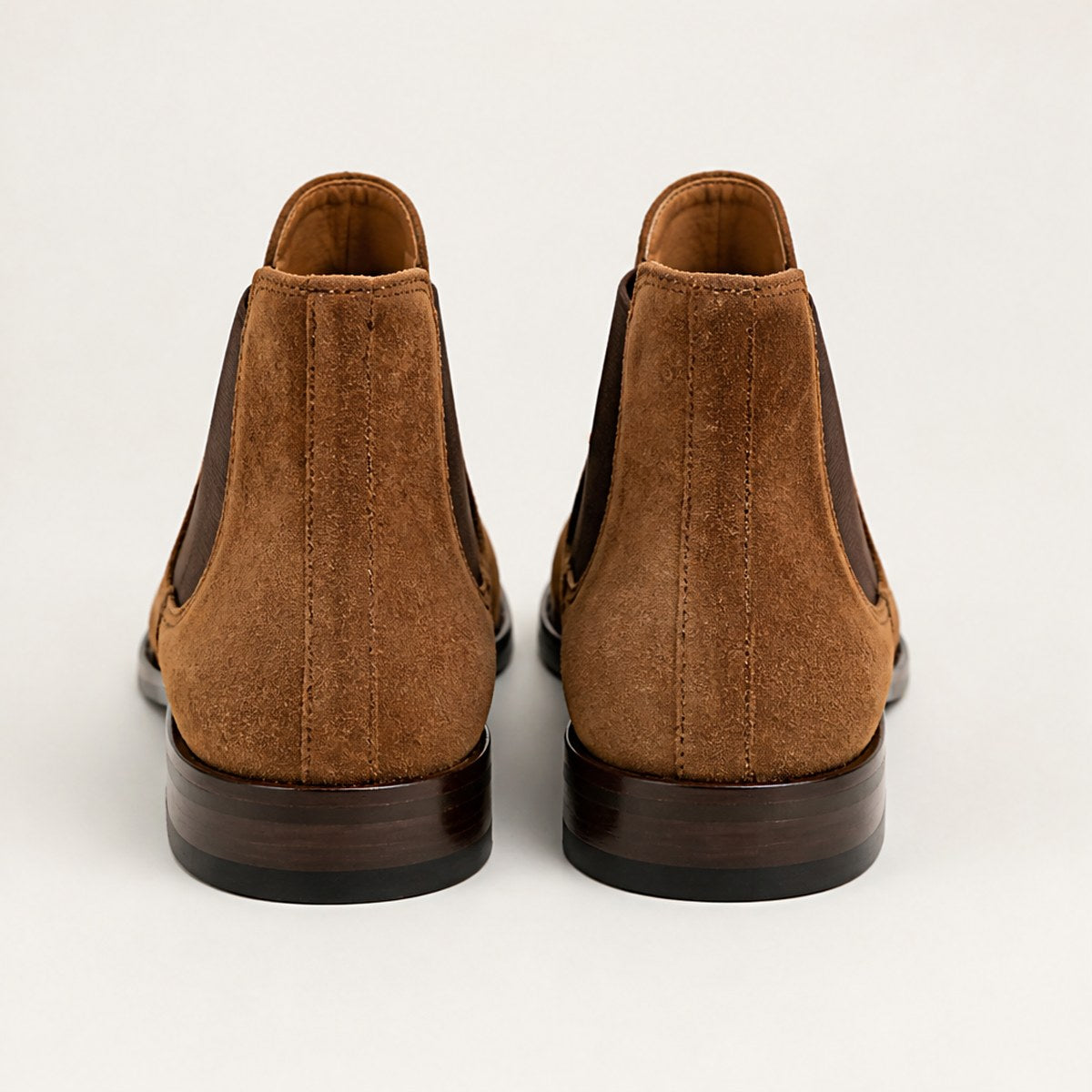 Alpi Suede Chelsea Boots — Tobacco