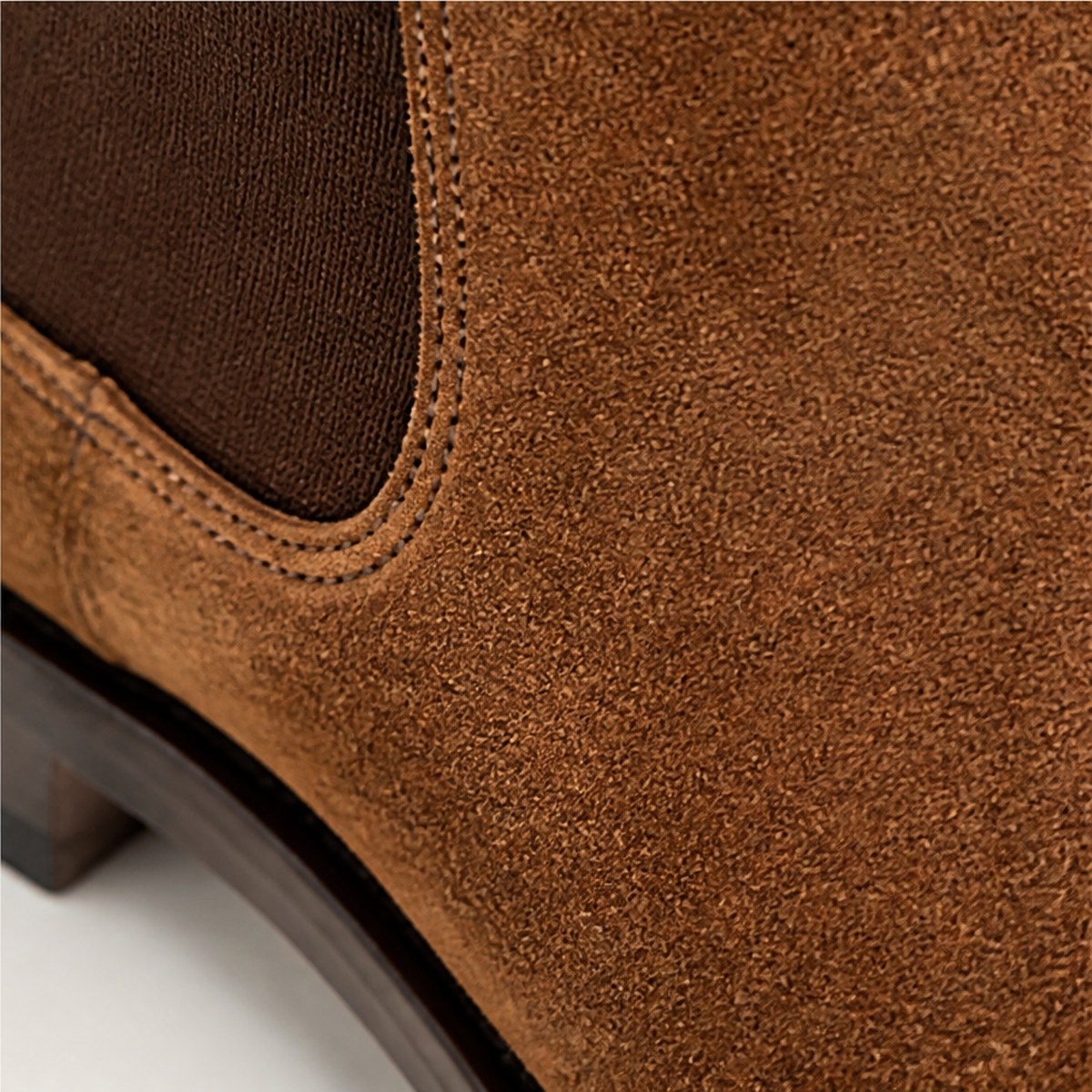 Alpi Suede Chelsea Boots — Tobacco