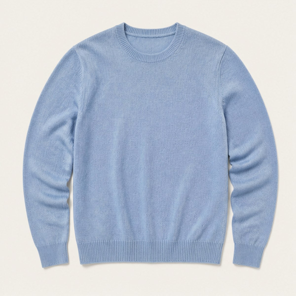 Assisi Cotton Crew — Light Blue