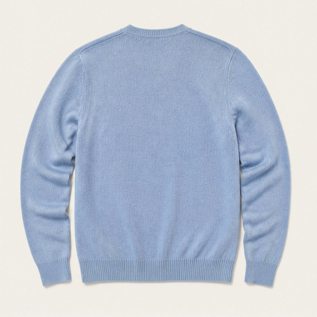 Assisi Cotton Crew — Light Blue