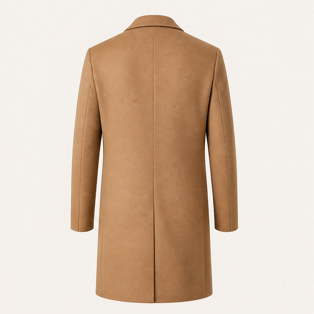 Dolomiti Wool Overcoat — Camel