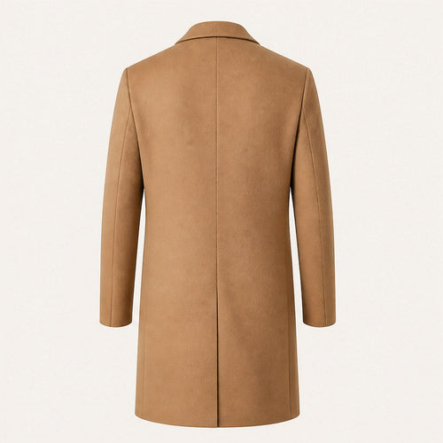 Dolomiti Wool Overcoat — Camel