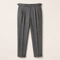 Firenze Pleated Trousers — Grey