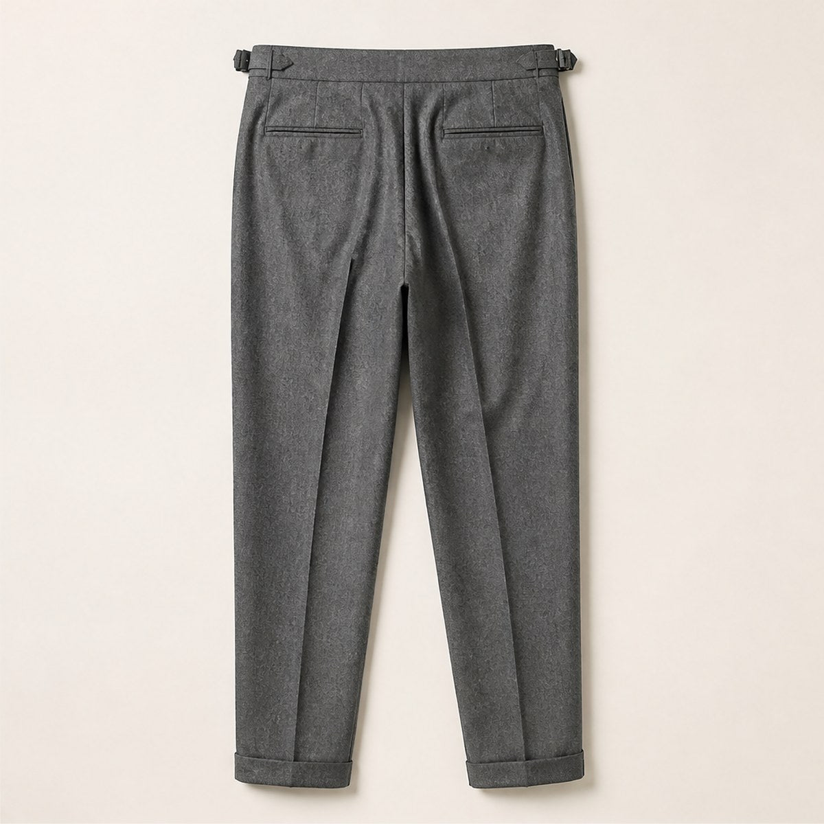 Firenze Pleated Trousers — Grey