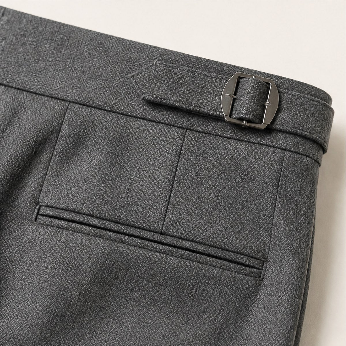 Firenze Pleated Trousers — Grey