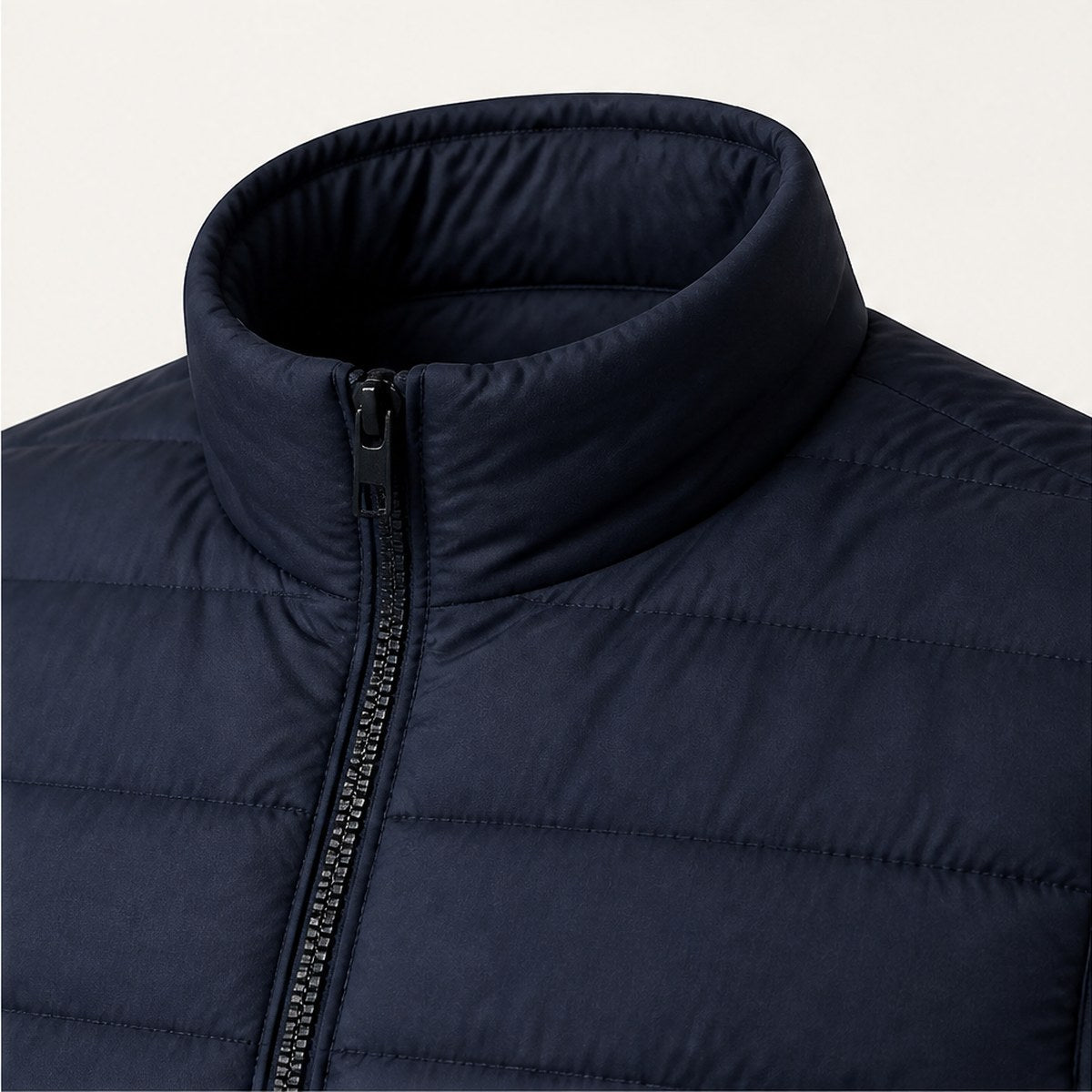 Lago Quilted Vest — Navy