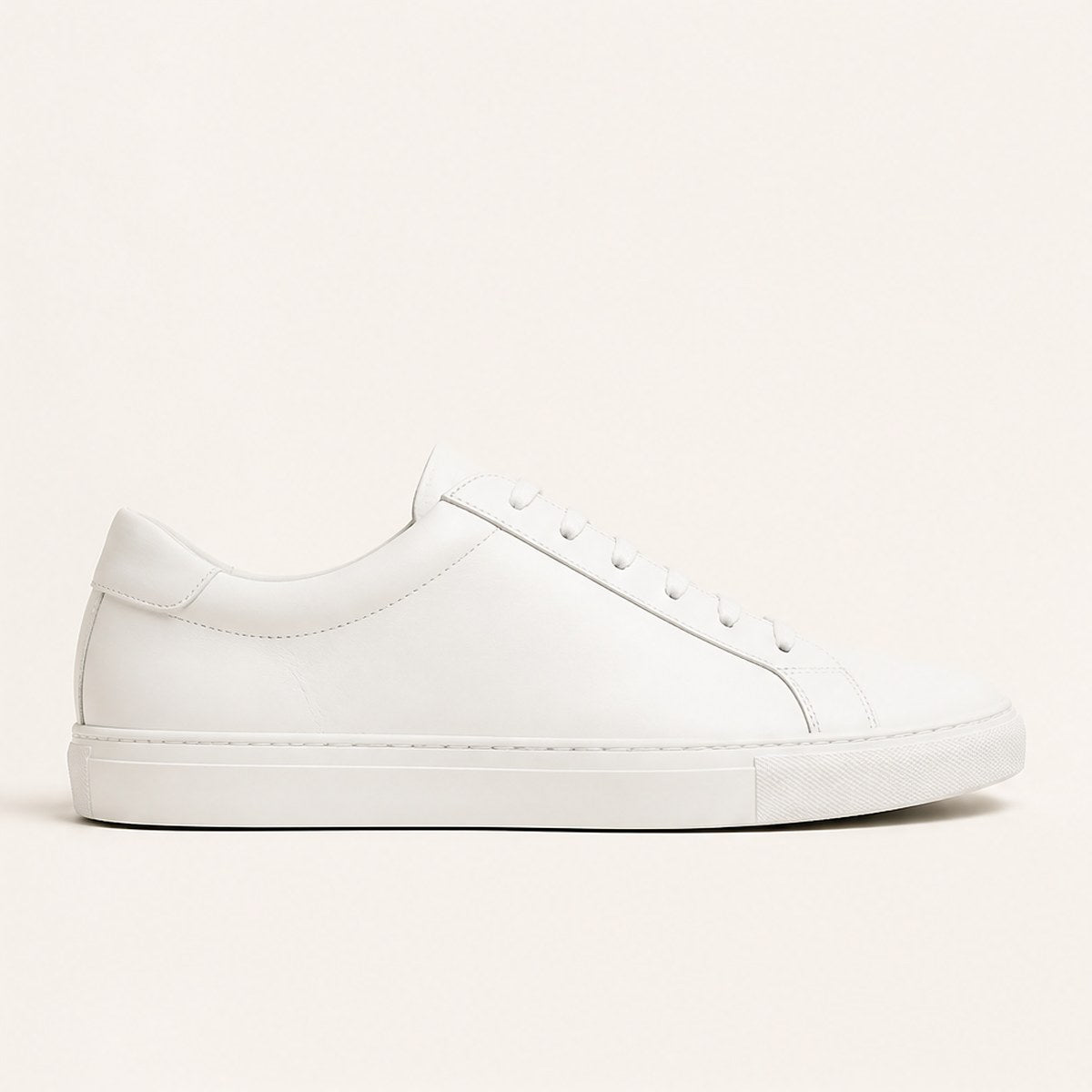 Levante Leather Sneakers — White