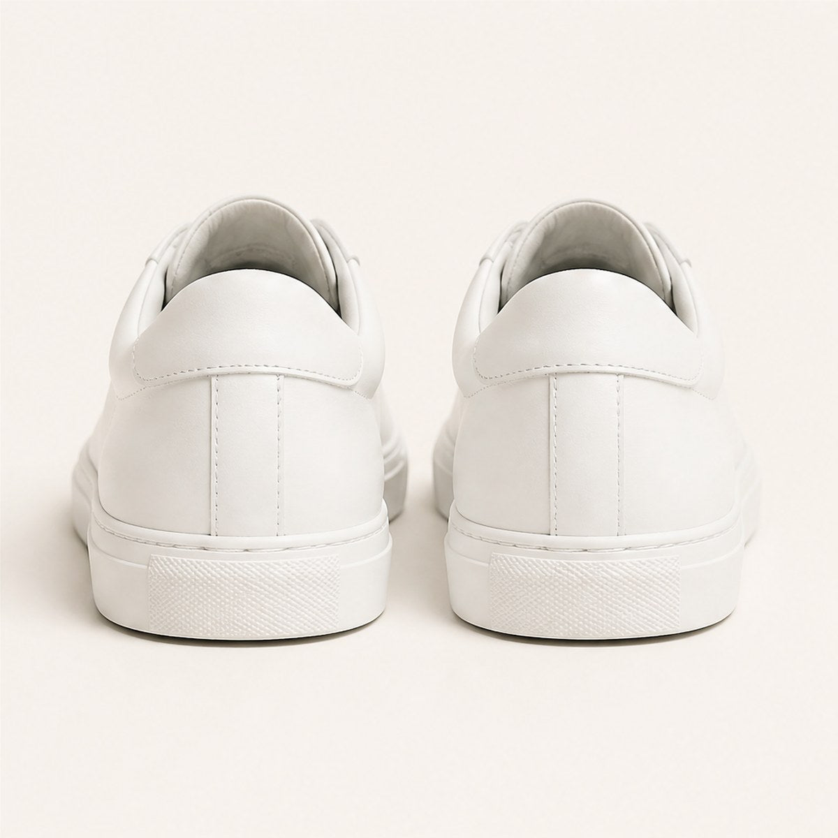 Levante Leather Sneakers — White