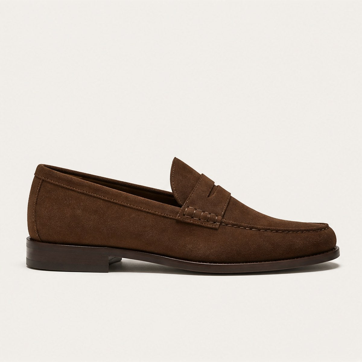 Marino Suede Loafers — Brown