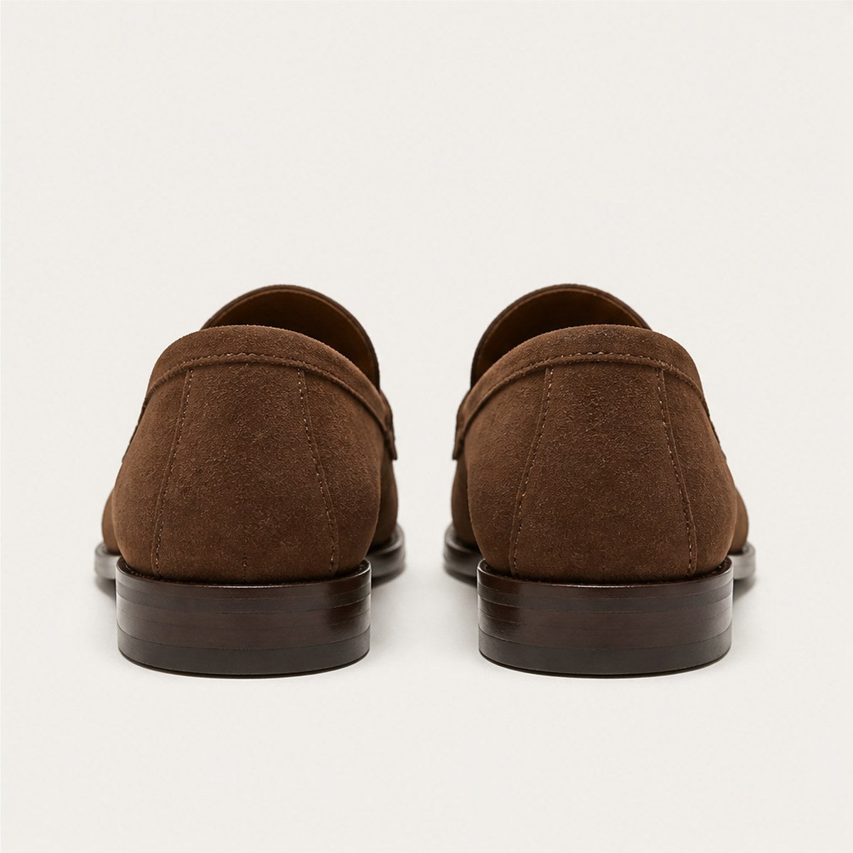 Marino Suede Loafers — Brown