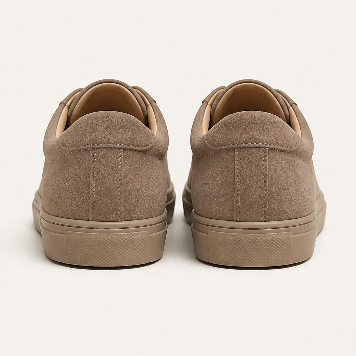 Ponente Suede Sneakers — Taupe
