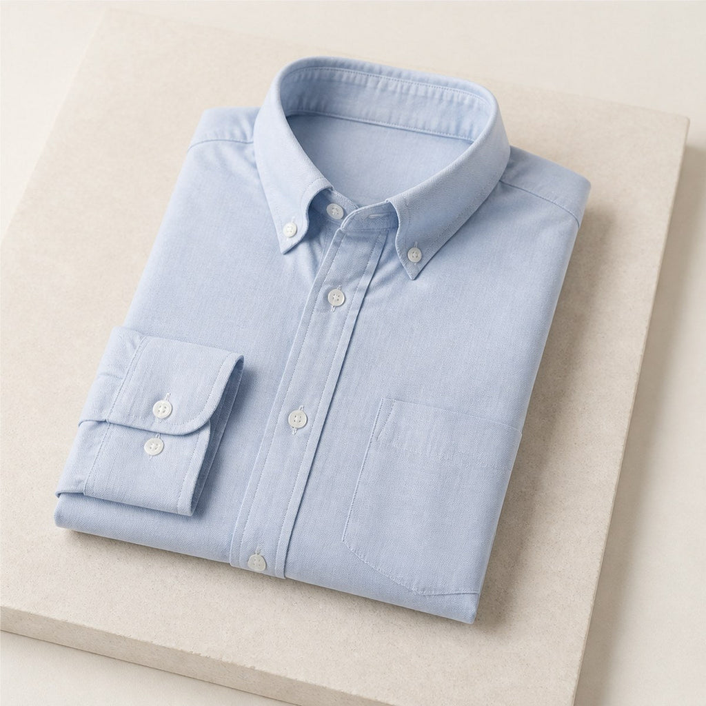Portofino Oxford Shirt — Pale Blue