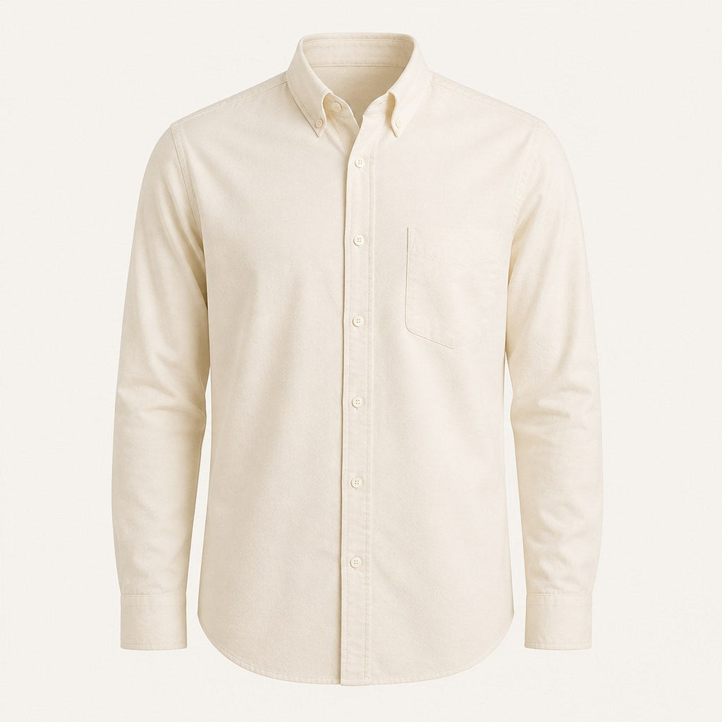 Portofino Oxford Shirt — Ecru