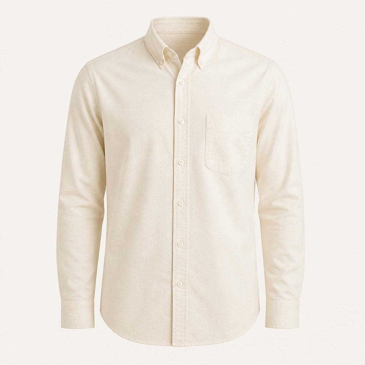 Portofino Oxford Shirt — Ecru