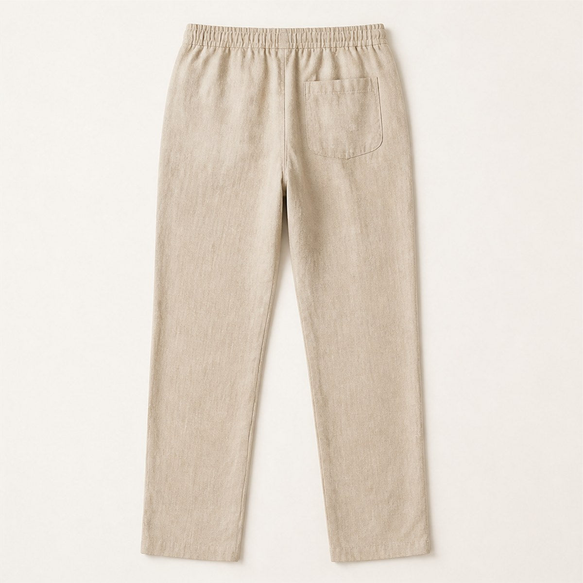 Positano Linen Trousers — Beige