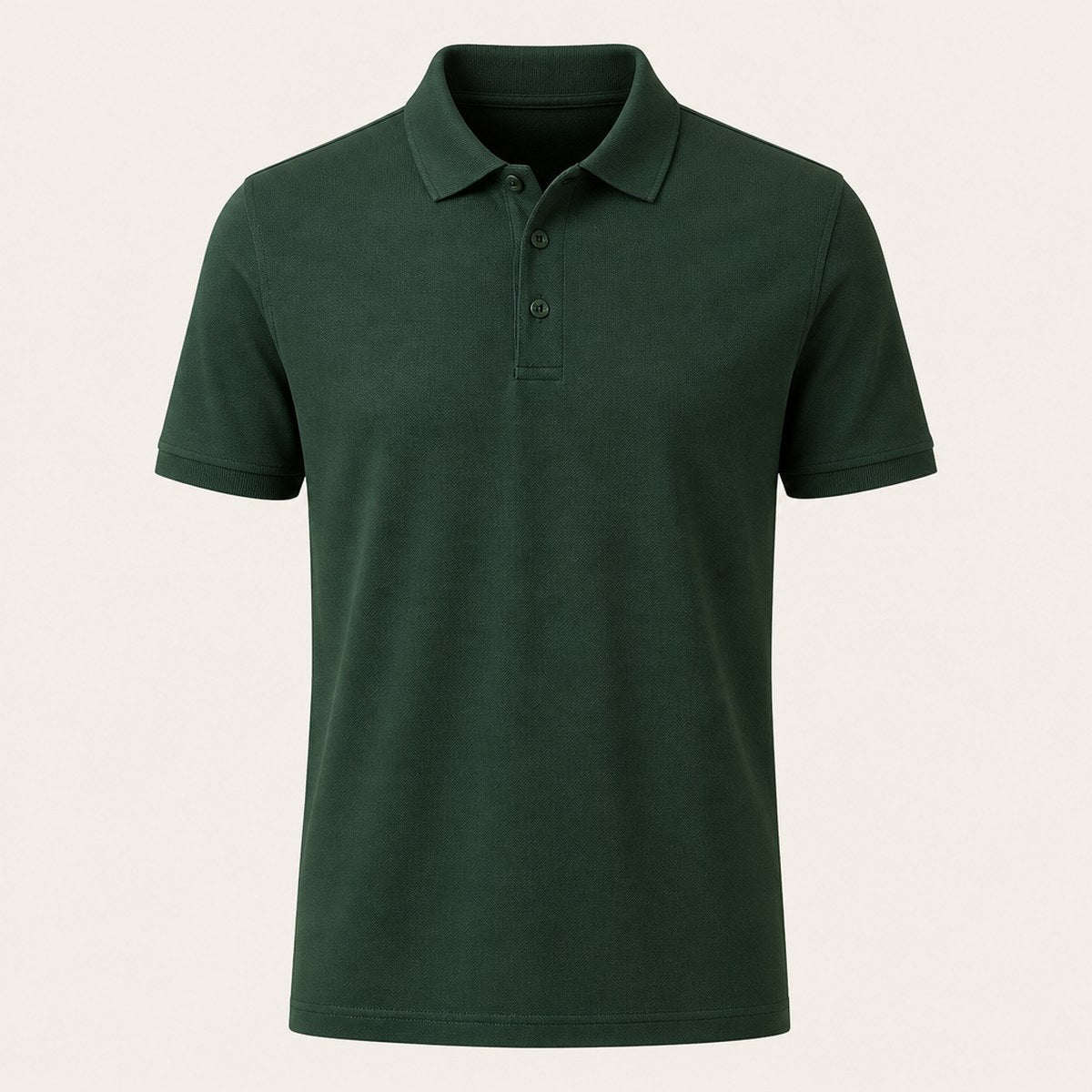 Ravello Piqué Polo — Forest Green