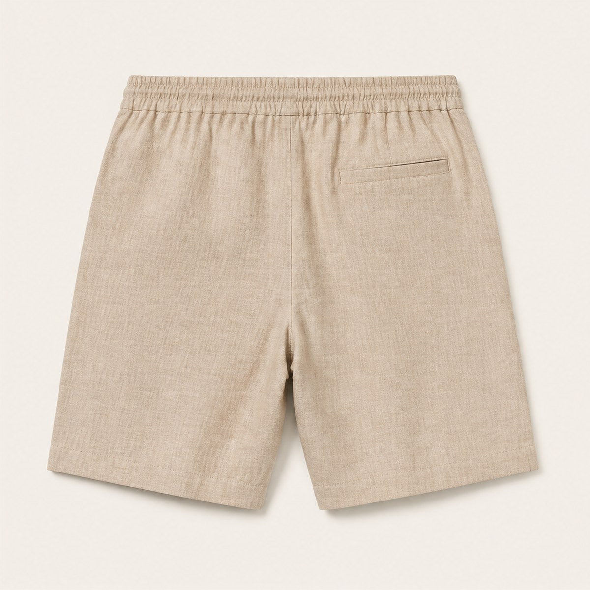 Rimini Linen Shorts — Sand