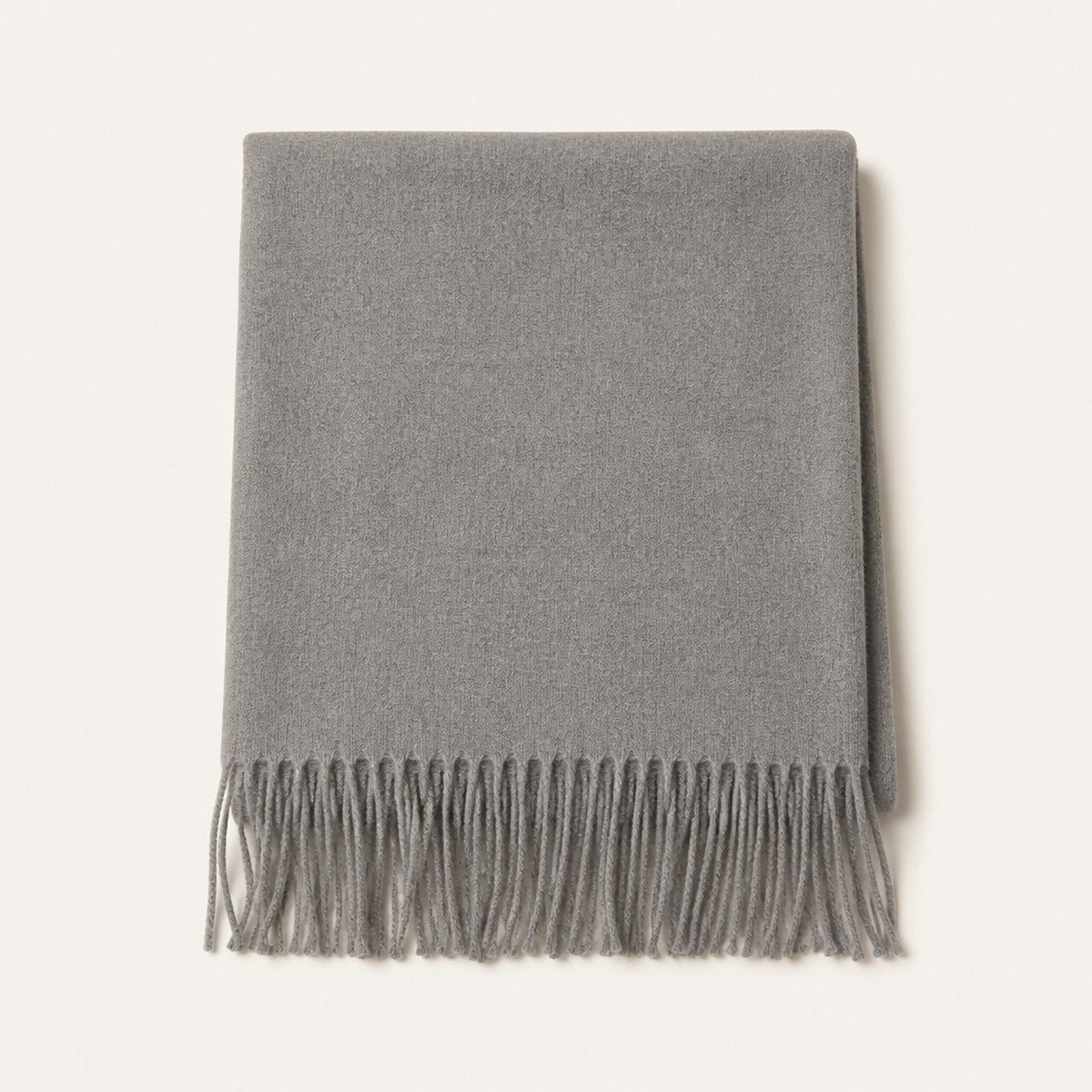 Stresa Cashmere Scarf — Grey