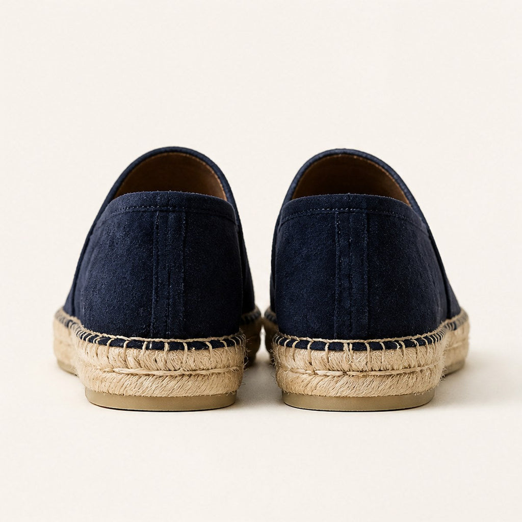 Vela Suede Espadrilles — Navy