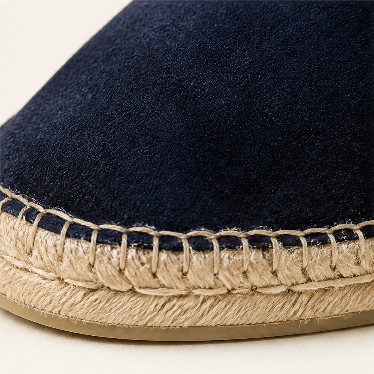 Vela Suede Espadrilles — Navy