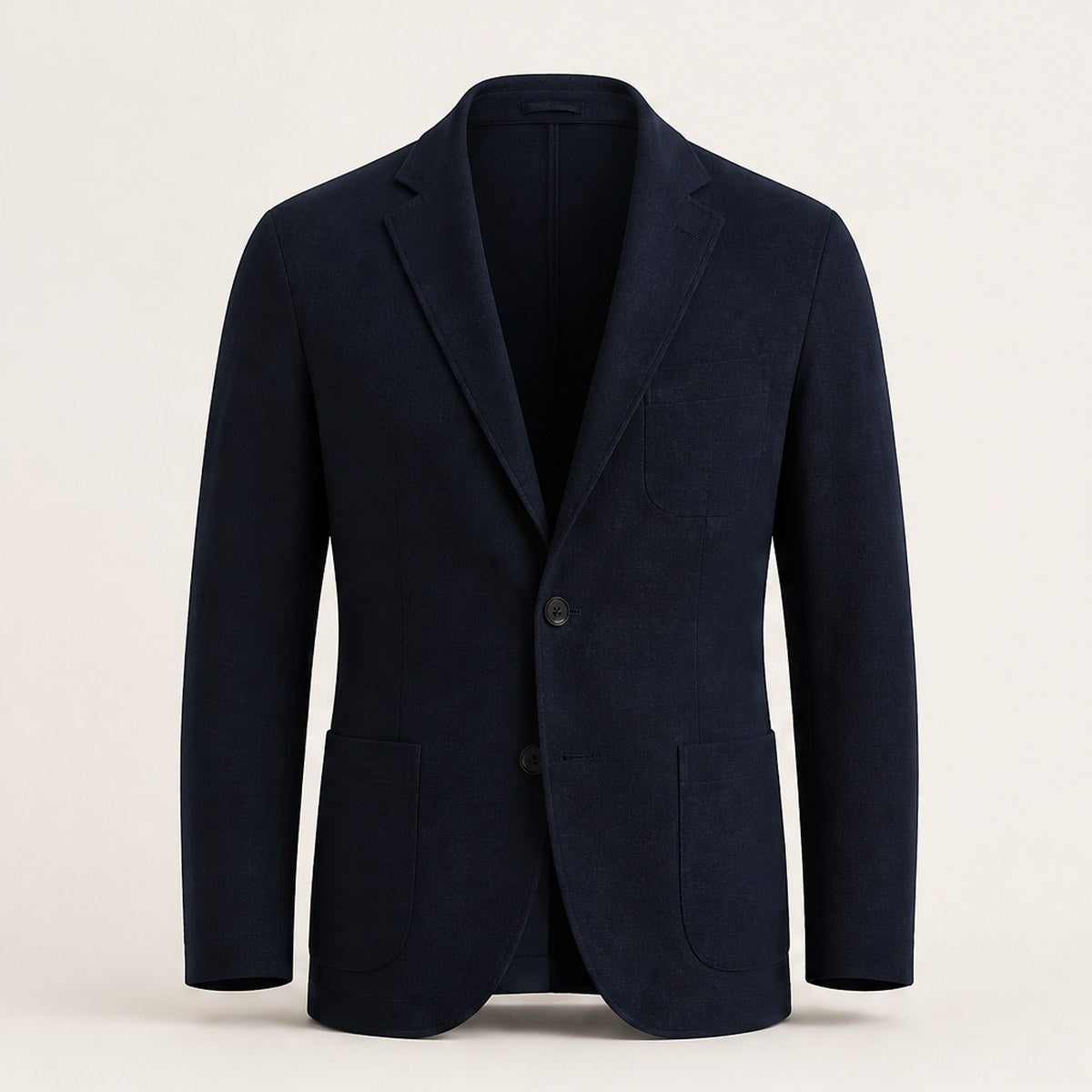 Venezia Unstructured Blazer — Navy