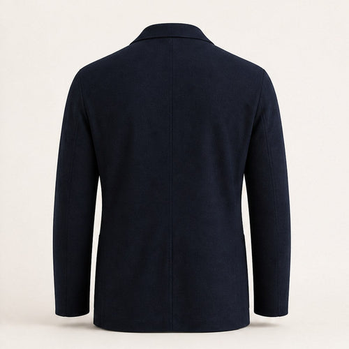Venezia Unstructured Blazer — Navy
